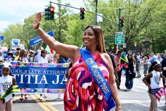 Attorney General Letitia James at the West Indian Day Parapde, Sep. 1, 2025