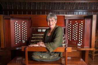 Gail Archer at Vassar College. Photo: Stephanie Berger