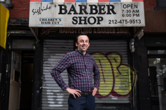 Council Member Keith Powers referenced his father’s own experience running a small business in an acknowledgement of “how hard mom-and-pop stores work to keep their doors open.” Photo by Stephen Yang / NYPost, courtesy of Keith Powers’ office