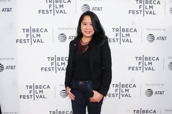 Commissioner Anne del Castillo at the Tribeca Film Festival in 2019. (Photo: NYC Mayor’s Office of Media and Entertainment)