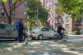 The DOT says that they will hire 45 unarmed “peace officers” for a Department of Sustainable Delivery but not until 2028. Once empowered, the new until will be able to to hand out moving violations to e-bikers and scooter and moped operators.