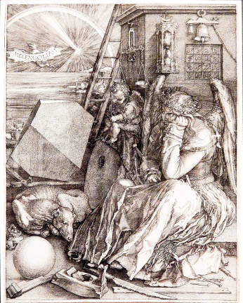 Albrecht D&#xfc;rer's &quot;Melencolia I&quot; is filled with mystery, magic and math. Photo: Adel Gorgy