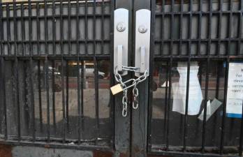 The long-shuttered Muhlenberg Library on West 23rd Street now has an August reopening date.
