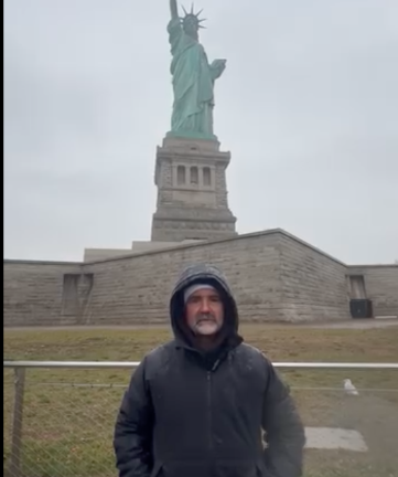 Father Gary Graf has walked 800 miles from the boyhood home of Pope Leo in Illinois to NYC, which took him nearly two months, to signal solidarity with the United States’s (and NYC’s) immigrant community.