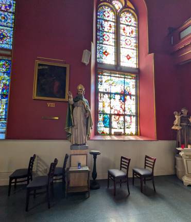 Church of St. Mary’s stained glass.