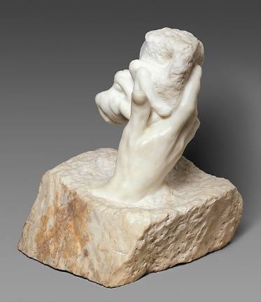 Auguste Rodin (French, Paris 1840-1917 Meudon), "The Hand of God." modeled ca. 1896-1902, commissioned 1906, carved ca. 1907. Overall (confirmed): 29 × 23 3/4 × 25 1/4 in., 508 lbs. The Metropolitan Museum of Art, Gift of Edward D. Adams, 1908