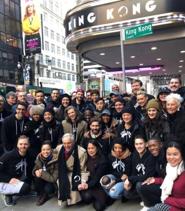 King Kong street rename, March 2019. Photo: NYC Mayor’s Office of Media and Entertainment