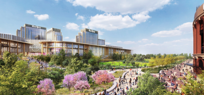 NYC came one step closer to receiving three casinos on Dec. 1, including a Hard Rock branch next to Citi Field (rendered above). Manhattan was not in the running, after local opposition killed multiple bids months ago.