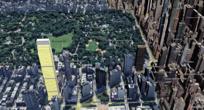 Another diagram of Extell’s proposed 90-story tower.