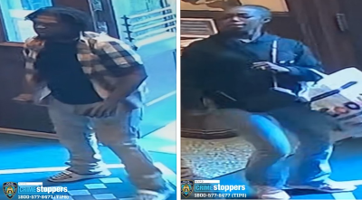 Wanted for an iPhone robbery inside Holy Cross Church, 329 W. 42nd St., Oct. 1, 2025.