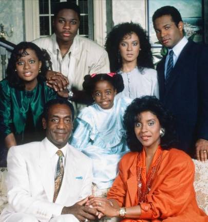 Cast photo of <i>The Cosby Show</i>, posted by Kareem E. Thomas, who called Malcolm-Jamal Warner “everybody’s favorite brother.”