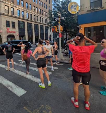 Among the Summer Streets runners.