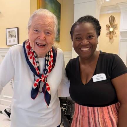 Fourth of July at 305 West End, with Shaina Jean (right), Lifestyle Director.