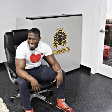 Jerry Genesis in better times at Genesis Wellness in 2018.