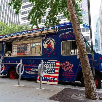 The Yankee Doodle Dandy’s food truck was a dream realized when owner Josh Gatewood got his startup money after an appearance on a national game show.