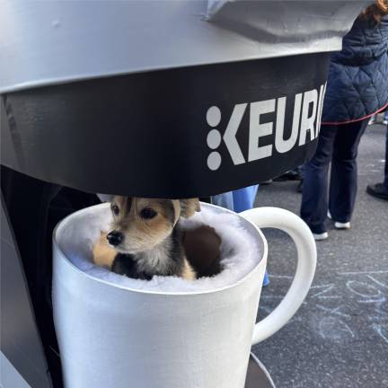 His cup of tea may be a cup of coffee!