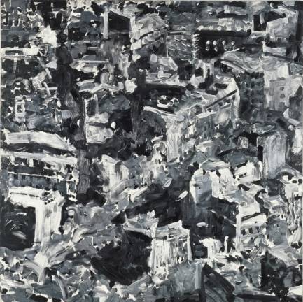 Gerhard Richter. Townscape Paris, 1968. Oil on canvas. Froehlich Collection, Stuttgart. © Gerhard Richter 2019 (08102019)