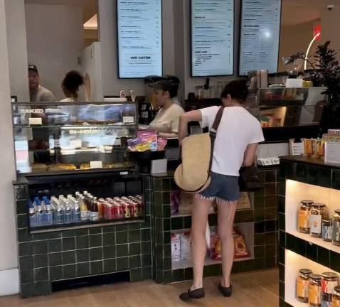 Fueling up at Isle of Us, 1481 Third Ave.