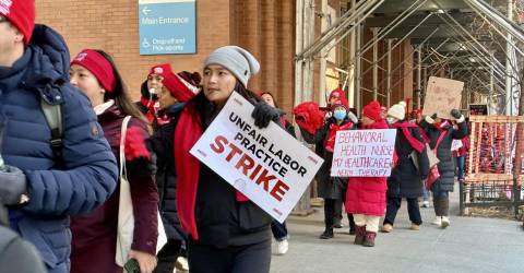 NYC’s Largest Nurses’ Walkout Continues into Fifth Day