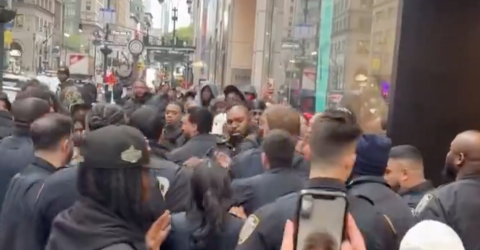 Off The Wall? Near Riot Erupts at Midtown “Vans” Sneaker Event
