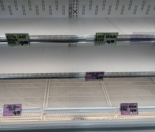 Trader Joe’s was holding the price down to $5.49/dozen and $4.49/dozen, but was completely sold out before 10am on April 13.