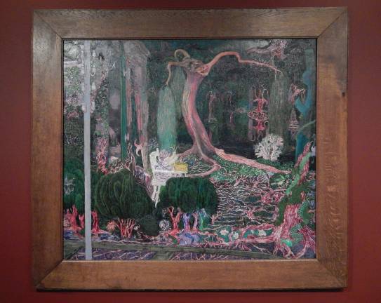 "The New Generation" painted by Jan Toorop in 1892. Photo: Adel Gorgy