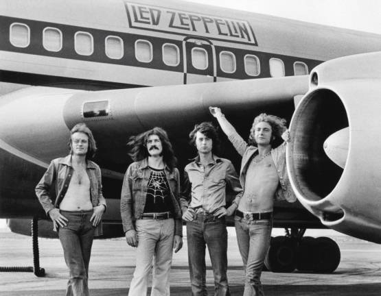 Led Zeppelin, 1973. Photo: Bob Gruen