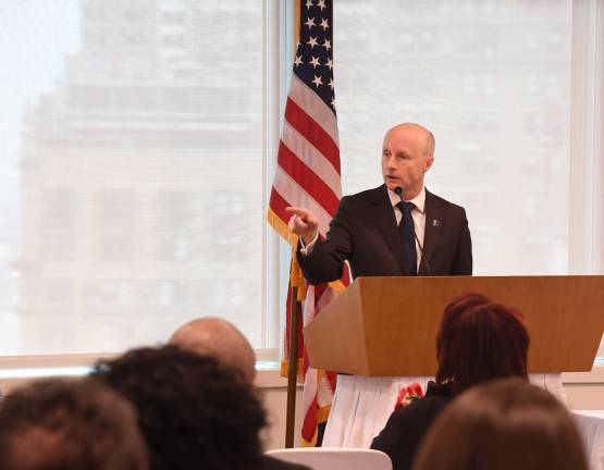 NYCT President Andy Byford has promised to release a comprehensive plan to improve bus service. Photo: Marc A. Hermann / MTA New York City Transit