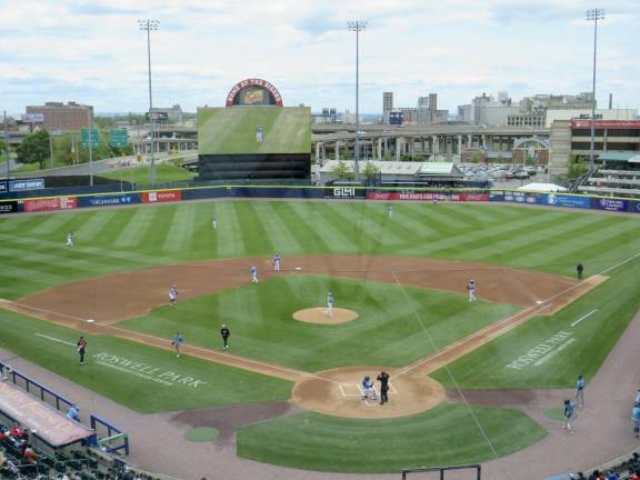 At 16,660-seat Sahlen Field, the AAA minor league Buffalo Bisons played the Charlotte Knights on a Sunday afternoon in June. While the Bisons were not victorious, every attendee had a great time watching the teams compete.