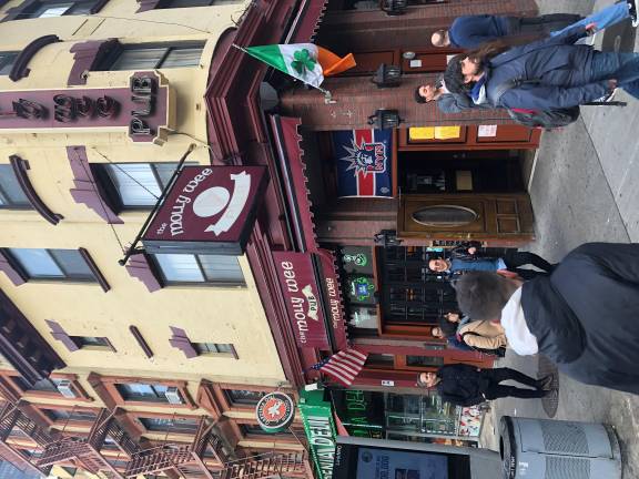 Lccal businesses such as the Molly Wee pub and the Gardenia Italian deli would not be demolished now that Hochul is abandoning the idea of pushing the Penn Station footprint one block south. “I don’t want to destroy a neighborhood,” Hochul said.
