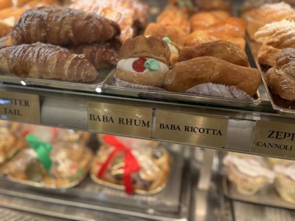 A selection of typical pastries at Ferrara’s Cafe. Photo: Kay Bontempo