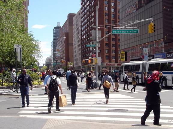 14th Street, near Ninth Avenue. Residents fear that the L train closure project could innundate their neighborhoods. Photo: Violette79, via flickr