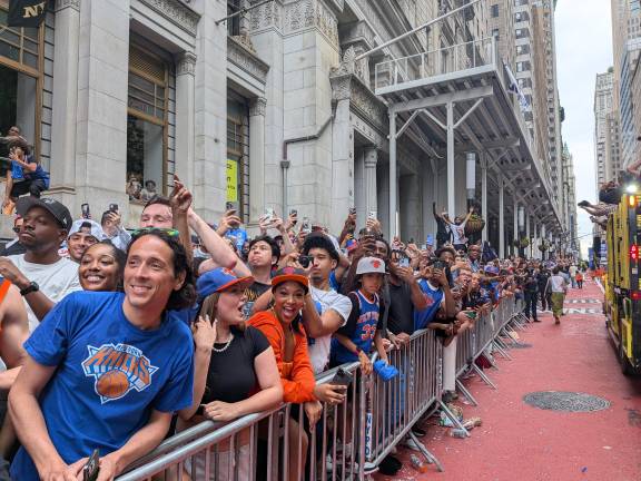 Knicks Parade Draws Two Million Fans, Orange &amp; Blue Forever!