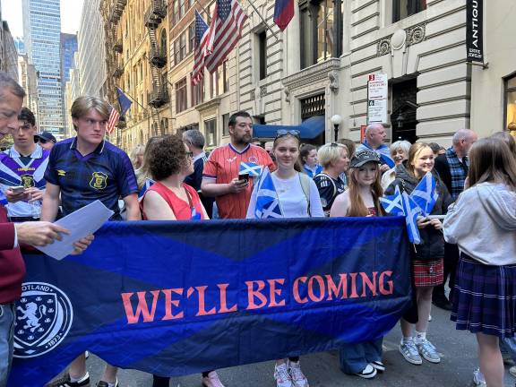 Scotland is one of the teams that qualified for the World Cup in soccer in June.