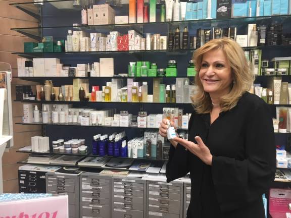 Abby Fazio, the owner of New London Pharmacy, on Eighth Avenue and 23rd Street, has hired specialists for each of the pharmacy&#x2019;s several departments. Photo: Michael DeSantis