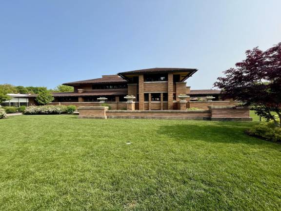 The beautifully restored 1905 Darwin Martin House, considered to be one of the most important projects from Frank Lloyd Wright’s Prairie School design, is a treasure in the Parkside East Historic District in Buffalo, designed by Frederick Law Olmsted. Many different tours are given on the grounds. It would be best to book one of the longer tours, to truly see everything.