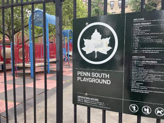 The playground has been on CB4’s “statement of district needs” for years. Photo by Abigail Gruskin