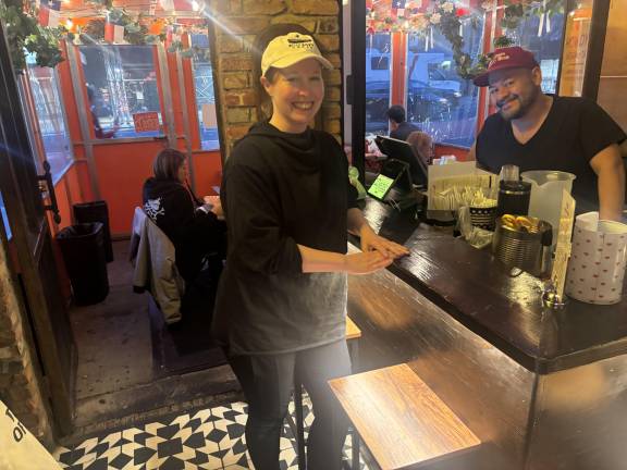 Tiffany Collings and Oscar Hernandez, two of the three co-owners of Wayne &amp; Sons in the East Village, say they’ll be forced to move the popular Tex-Mex place if the city forces them to tear down their enclosed outdoor dining shed.