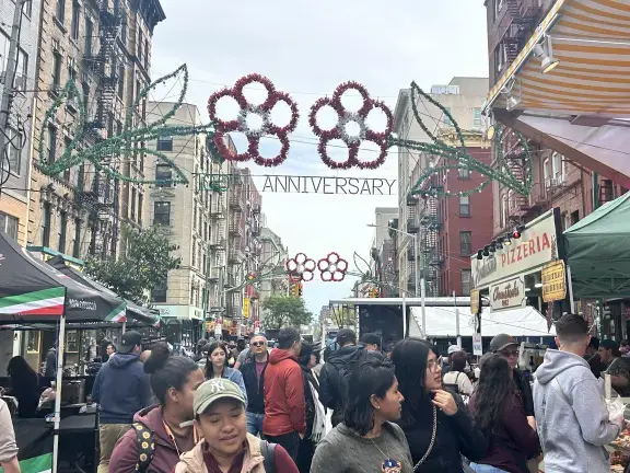 The feast of San Gennaro in the Little Italy, the oldest and largest Italian-America festival in the city, celebrated its 100th anniversary this September.