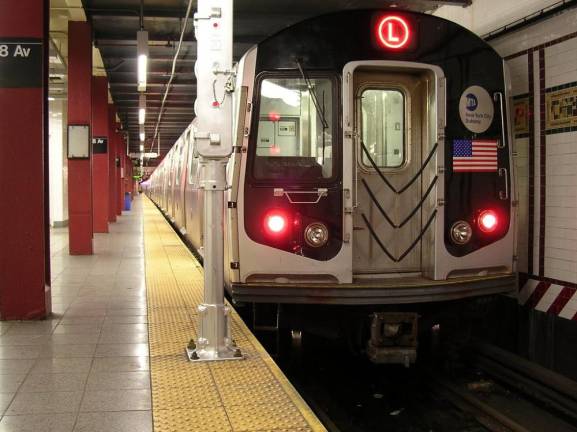 The 8th Avenue L stop was among the first subway stations to benefit from the MTA’s new refurbishment program. Photo: Flickr.