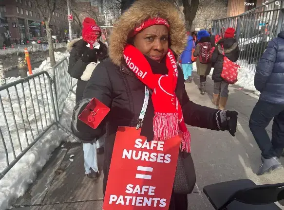 The strike involved hundreds of nurses picketing each day during one of the coldest stretches in the winter.
