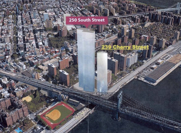 old clashes with the new in two bridges development