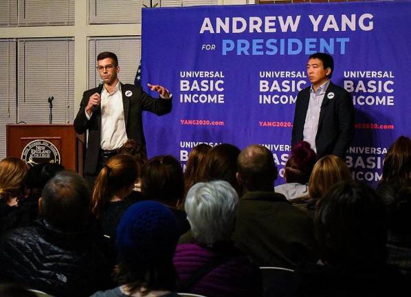 Jonathan Herzog was an aide to former presidential candidate Andrew Yang.