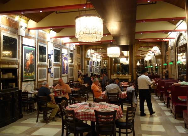 Lombardi&#x2019;s, the nation&#x2019;s oldest pizzeria, recently opened in one Chelsea&#x2019;s most picturesque venues &#x2014; the former Biltmore Room on Eighth Avenue and 24th Street. Photo: Deborah Fenker