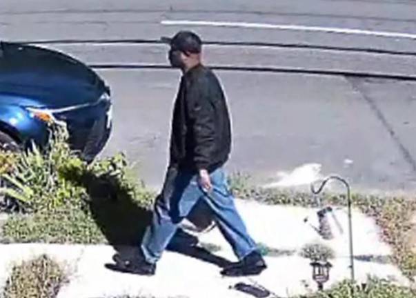 Suspect Jamel McGriff, seen on surveillance video released by police, has been apprehended for a double homicide of an elderly couple in their home in Bellerose, Queens, on Sept. 8. He is also accused of setting the home on fire.