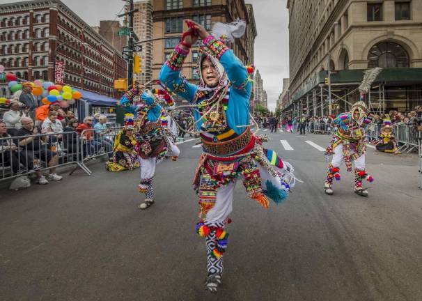 Dance Parade performers. Photo: Peter Cai