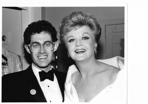 Keith Sherman and Angela Lansbury.