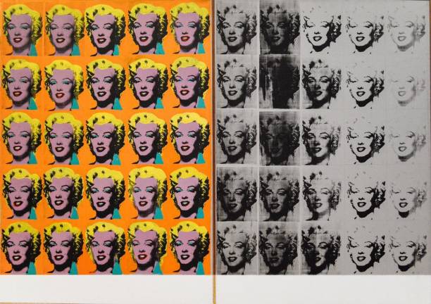 Marilyn Diptych, 1962, from the Whitney's “Andy Warhol — From A to B and Back Again.”