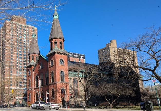 Church of St. Mary’s looking northwest, March 14, 2025.