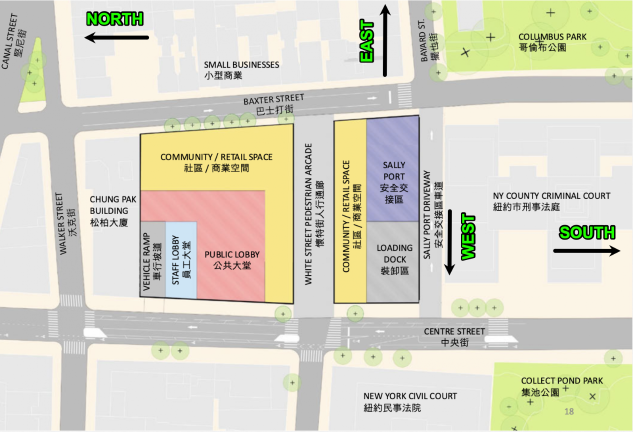 Location of the soon under construction Chinatown Jail.